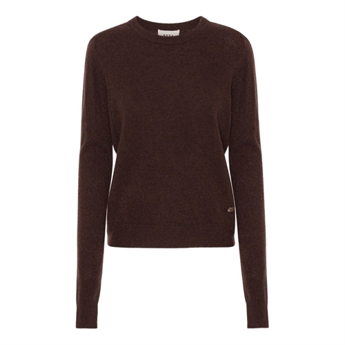 BETA STUDIOS O-NECK BASIC COFFEE BROWN